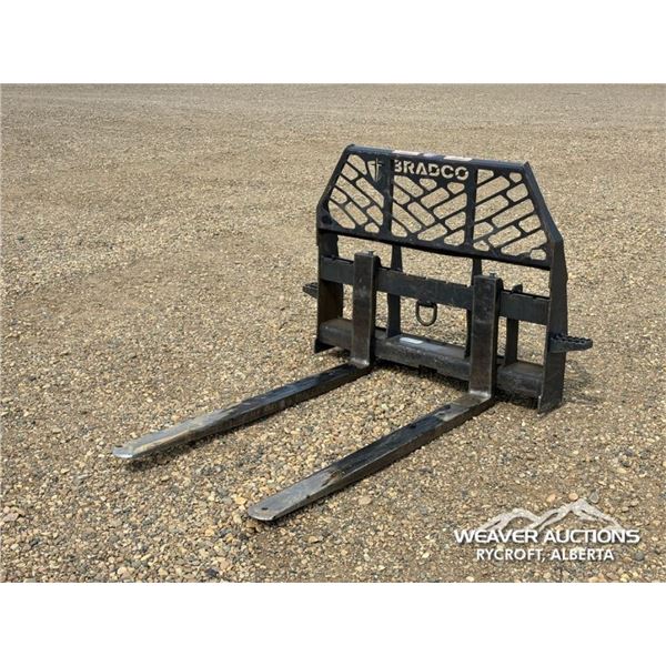 2019 PALADIN 48 IN. SKID STEER PALLET FORKS