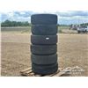 Image 1 : (4) ART RIMS WITH (6) BRIDGESTONE BLIZZAK TIRES