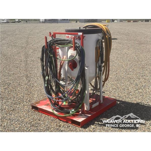 MOD-U-BLAST PORTABLE SANDBLASTER W/ SAND