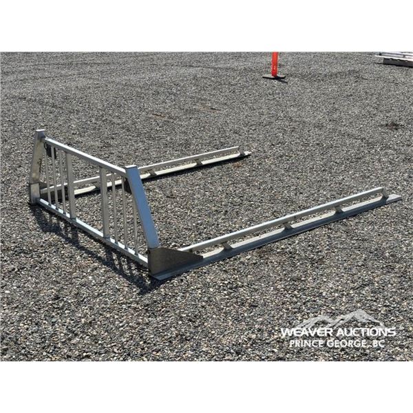 ALUMINUM HEADACHE RACK & RAILS
