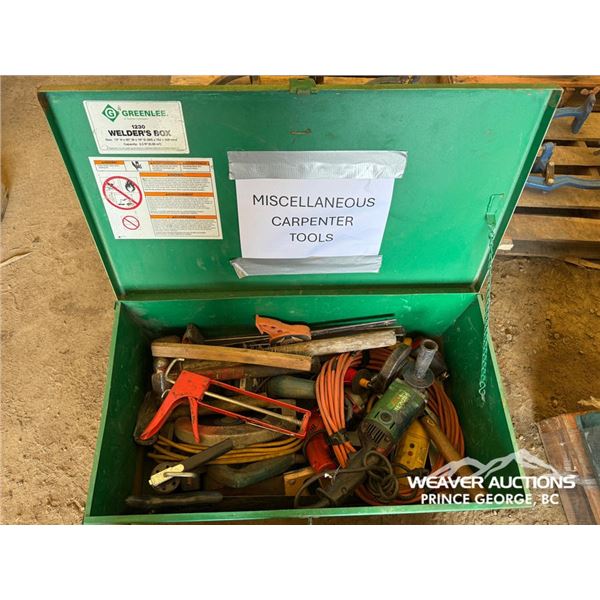 MISCELLANEOUS CARPENTER TOOLS