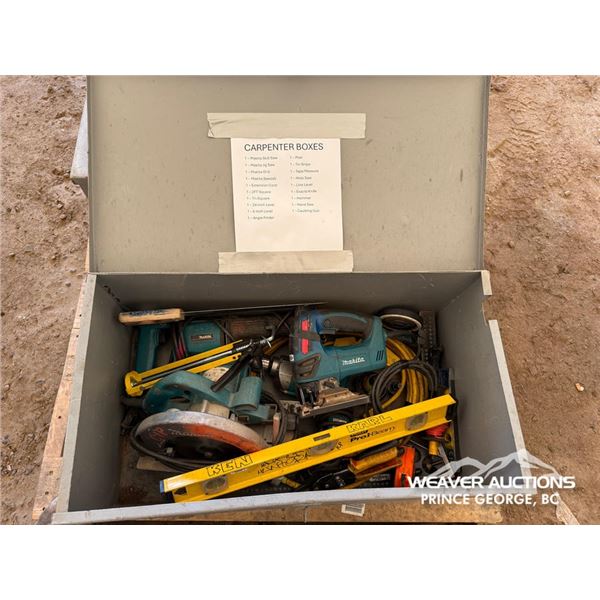CARPENTRY TOOLS, MAKITA SKILSAW,JIGSAW,DRILL