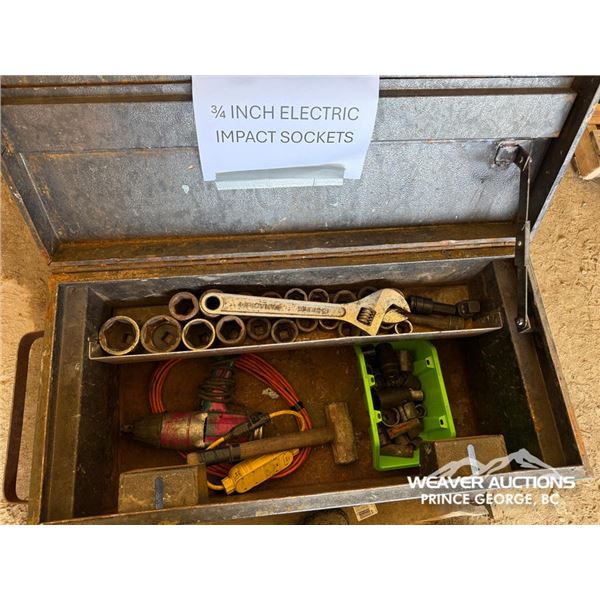 3/4 IN. MAKITA ELECTRIC IMPACT C/W SOCKETS
