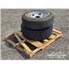 Image 4 : (2) 17 IN. TIRES & RIMS