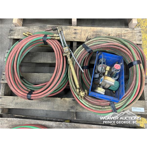 OXY ACETYLENE HOSE & REGULATOR KIT