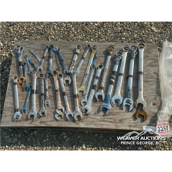 QUANTITY OF COMBO WRENCHES