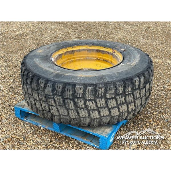 (1) MICHELIN 17.5R25 TIRE & RIM