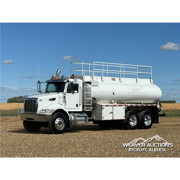2015 PETERBILT 348 T/A WATER TRUCK