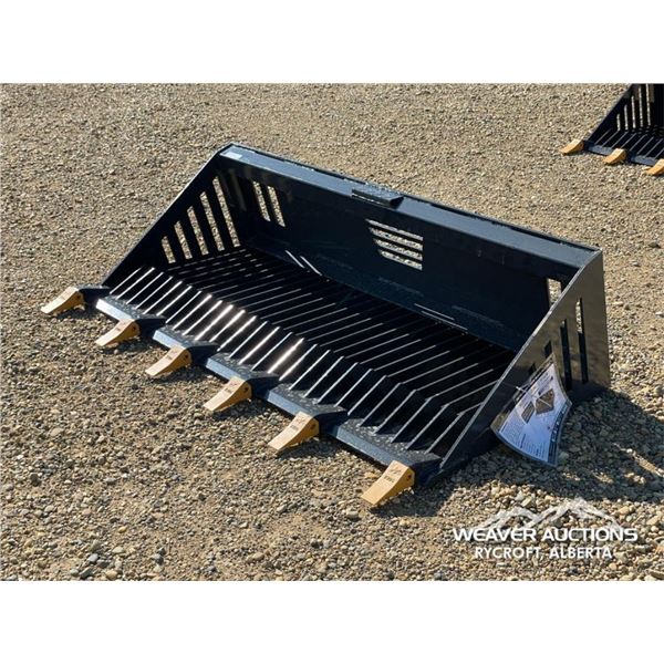 2025 LANDHONOR 66 IN. SKID STEER ROCK BUCKET