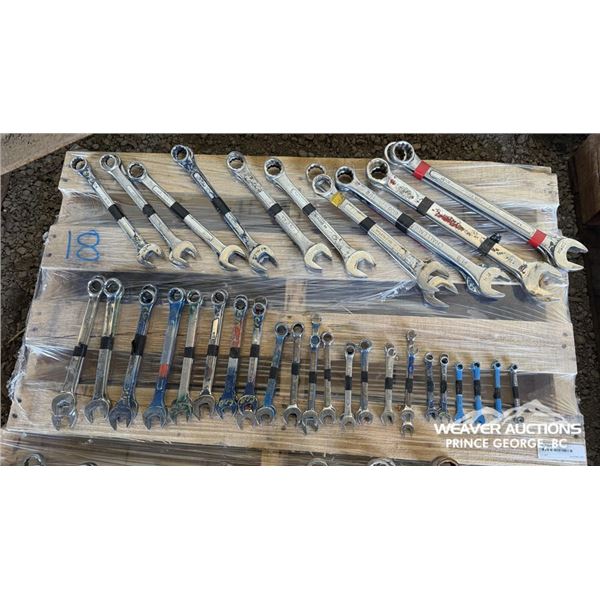 QUANTITY OF COMBO WRENCHES