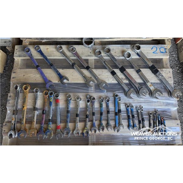 QUANTITY OF COMBO WRENCHES