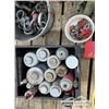 Image 4 : QUANTITY GREASE,CUTTING OIL & (1)BUCKET OF SHACKLE