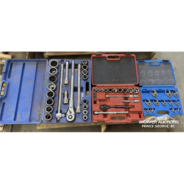 3/4 DRIVE & 1/2 IN. SOCKET SETS