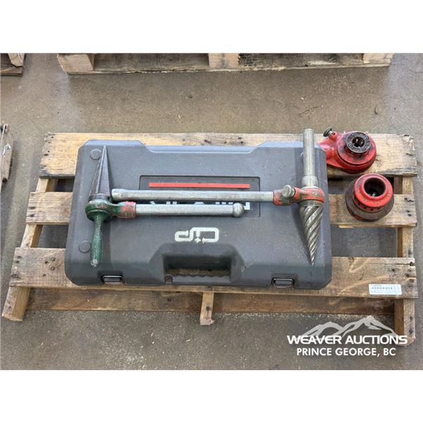 RIGID EXPOSED RATCHET THREADER SET