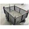 Image 4 : HEAVY DUTY STEEL MESH UTILITY WAGON CART