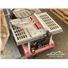 Image 6 : (2) TABLE SAWS W/DUST COLLECTOR