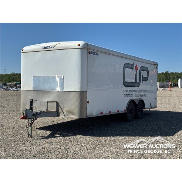 2012 ROYAL 21 FT. T/A  ENCLOSED TRAILER