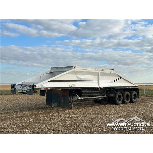 1997 MIDLAND MG38CLAM TRIDEM BOTTOM DUMP TRAILER
