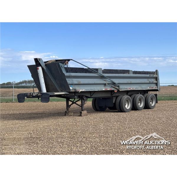 1997 MIDLAND XL3000 TRIDEM END DUMP TRAILER