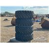 Image 3 : (4) MITAS 405/70R20 TIRES & RIMS