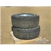 Image 1 : (2) MICHELIN 445/65R22.5 TIRES W/ALUMINUM RIMS