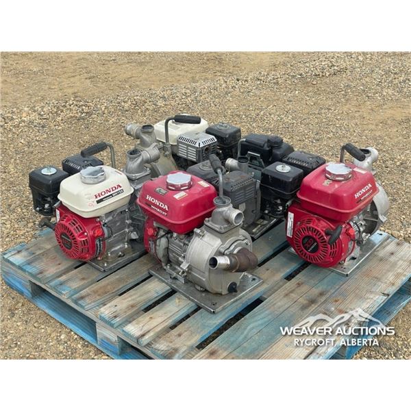 (5) HONDA WATER PUMPS