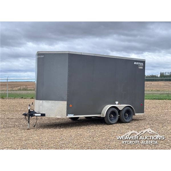 2023 ROYAL 16 X 7 FT. T/A ENCLOSED CARGO TRAILER