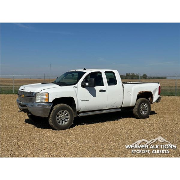 2011 CHEVROLET 2500HD EXTENDED CAB PICKUP