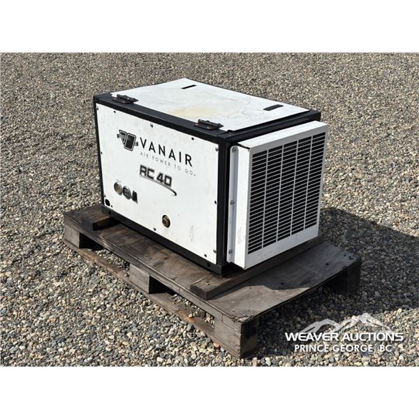 VANAIR RC-40 AIR COMPRESSOR