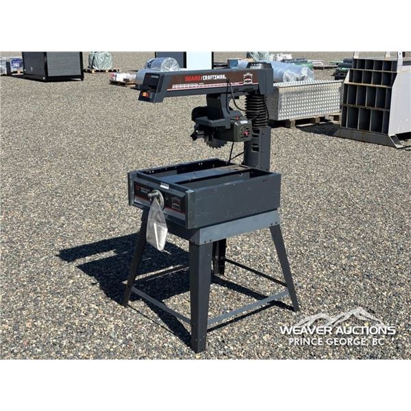 SEARS 10 IN. RADIAL ARM SAW