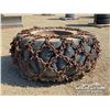 Image 2 : (1) FIRESTONE 30.5L-32 FORESTRY TIRE, RIM & CHAIN