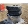 Image 4 : (4) MICHELIN 9.00R16 TIRES & RIMS
