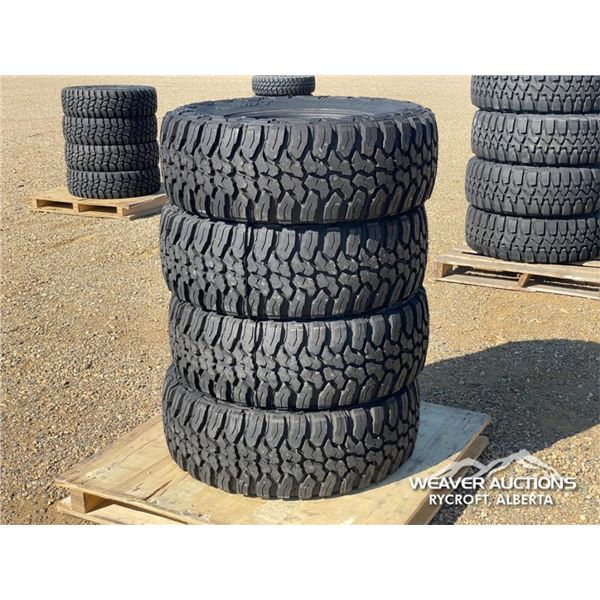(4) GRIZZLY 35X12.50R18 TIRES