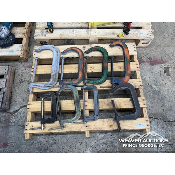 (8) C-CLAMPS