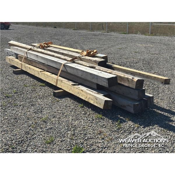 (16) 10 TO 20 FT. SPRUCE TIMBERS