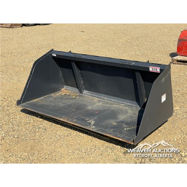 72 IN. SKID STEER SNOW/MULCH BUCKET