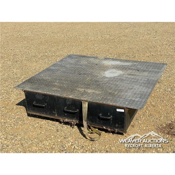 3 COMPARTMENT RAT PACK TOOL BOX