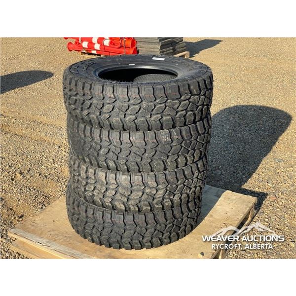 (4) MILEKING 255/75R17 TIRES