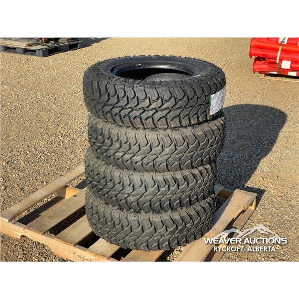 (4) DOUBLESTAR 225/75R16 TIRES