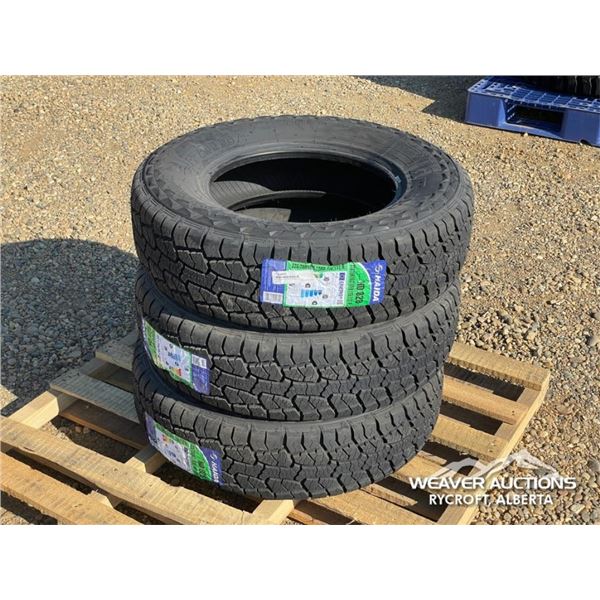 (3) HAIDA 225/75R16 TIRES