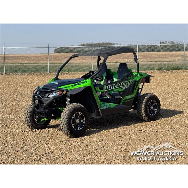 2014 ARCTIC CAT WILDCAT 700 TRAIL SIDE BY SIDE