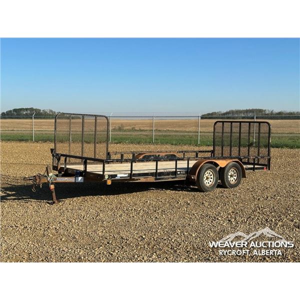 2014 LOADTRAIL 18 FT. T/A UTILITY TRAILER