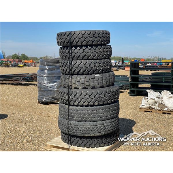 (8) MISC TIRES
