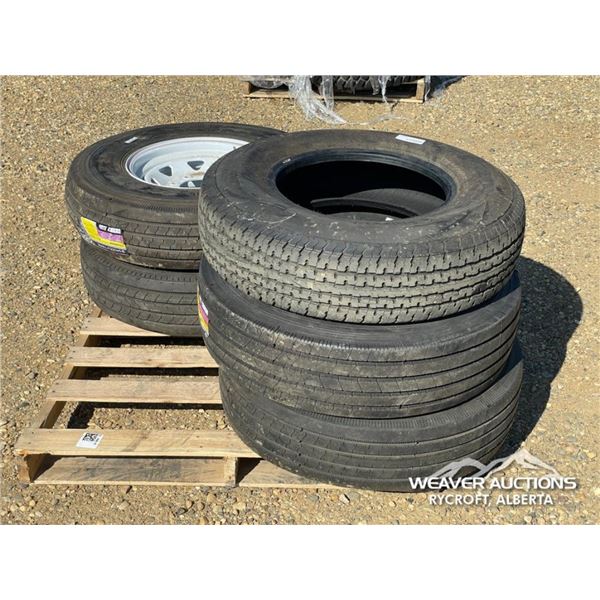 (5) 235/80R16 TIRES