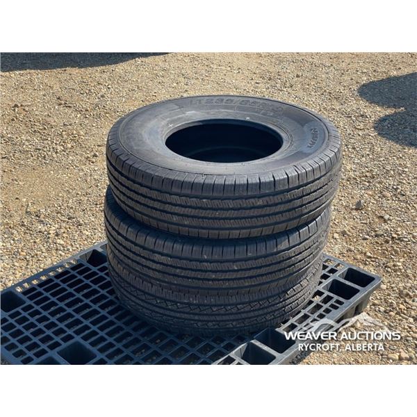 (3) 235/85R16 TIRES