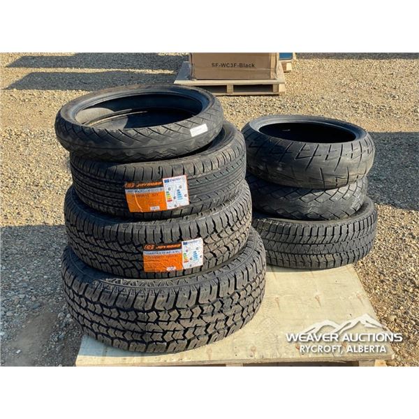 (7) MISC TIRES
