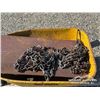 Image 5 : WHEEL BARROW W/ PLATE STEEL & SKID STEER CHAINS