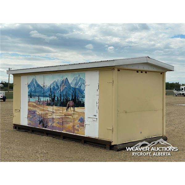 METAL STORAGE SHED