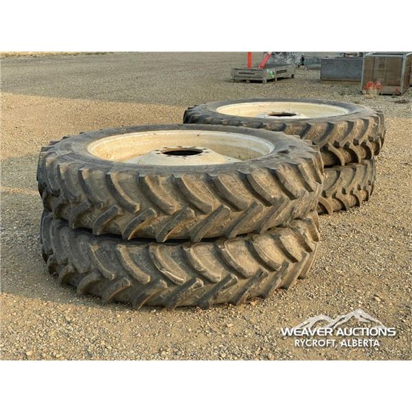 (4) GALAXY 380/90R46 SPRAYER TIRES & RIMS
