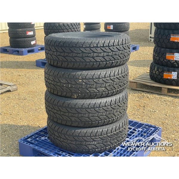 (4) TOURADOR 275/60R20 TIRES